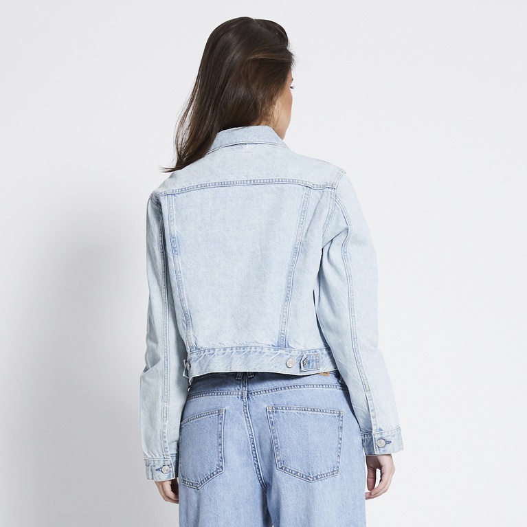 Cropped denim jacket "Own" Light used